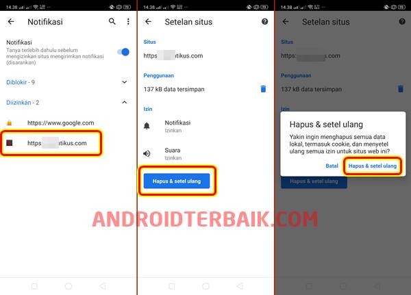 Cara Menghilangkan Notifikasi Google Di Android