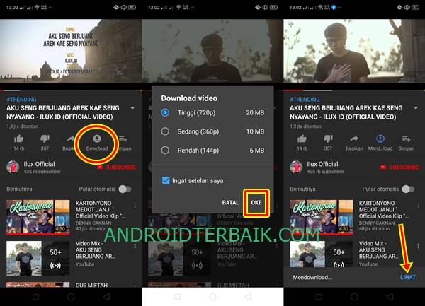 Cara Resmi Download Video Youtube Tanpa Aplikasi di Android