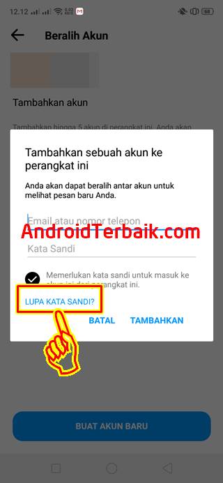 Cara melihat percakapan rahasia di Messenger Android