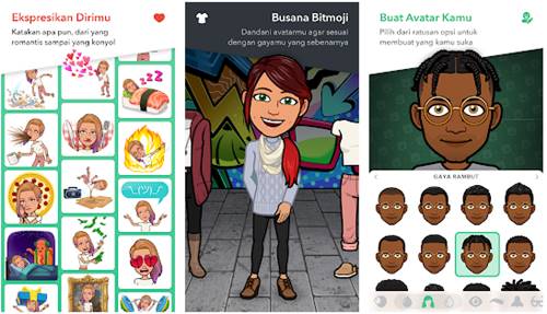 Download Bitmoji Apk Aplikasi Pembuat Emoji Wajah Sendiri di Android