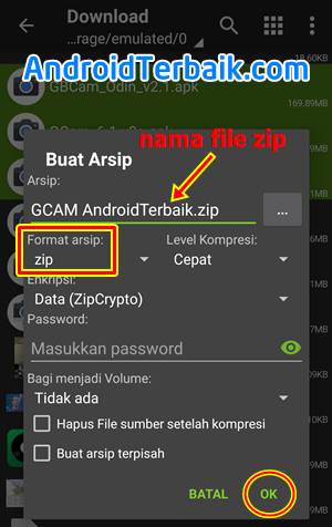 Cara Membuat File ZIP dan RAR dengan Android