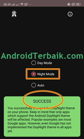 Cara Membuat HP Android Support Dark Mode Tanpa Root