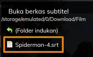 Cara Menampilkan Subtitle Film di HP Android