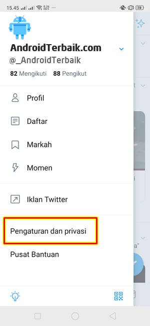 Cara Mengaktifkan Dark Mode Twitter di Android Terbaru