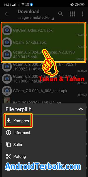 Cara Mengubah File ke ZIP atau RAR di HP Android dengan ZArchiver Apk