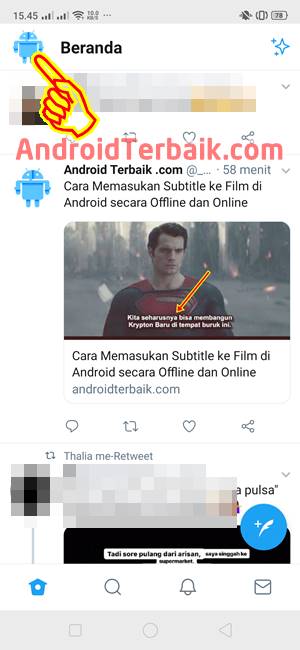 Cara Setting Dark Mode Twitter Android (Aplikasi Resmi)