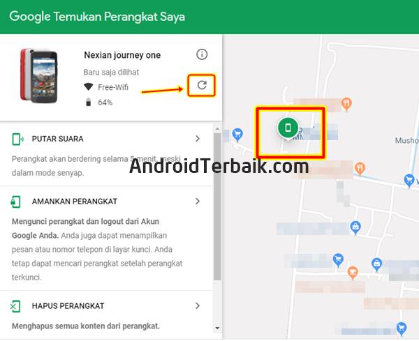 Cara Temukan Ponsel Android dengan ADM