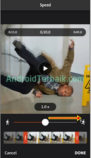 Cara mempercepat video di HP dengan Videoshop Android