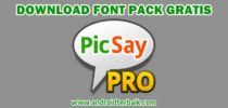 (1001+) Download Font PicSay Pro Gratis & Cara Instalnya