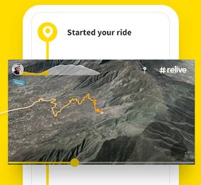 Aplikasi Android Pembuat Peta Jalur Sepeda menjadi Video