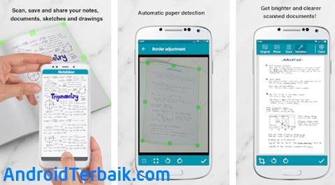 Aplikasi Scanner Tulisan Tangan dengan HP Android Download Notebloc APK