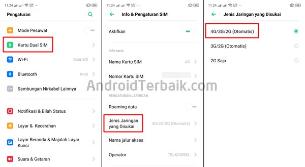 Cara Mempercepat Koneksi Internet Telkomsel di HP Android dengan Setting 4G LTE