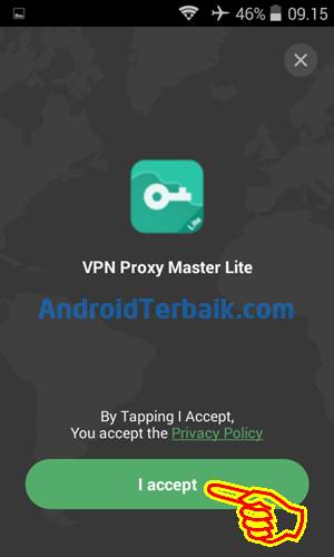 Cara Menggunakan Aplikasi VPN Proxy Master Lite di HP Android Tanpa Root