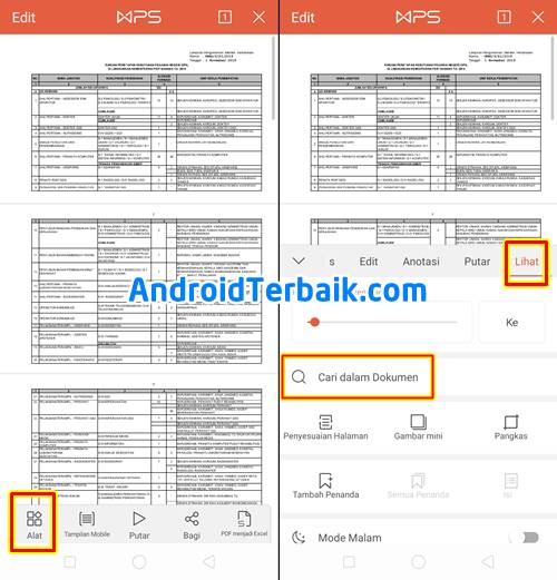 Cara Mencari Kata atau Nama di File PDF Android dengan Cepat