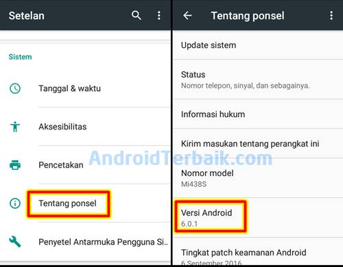 Cara Mengecek Versi Android Xiaomi Samsung Vivo Oppo Realme Advan