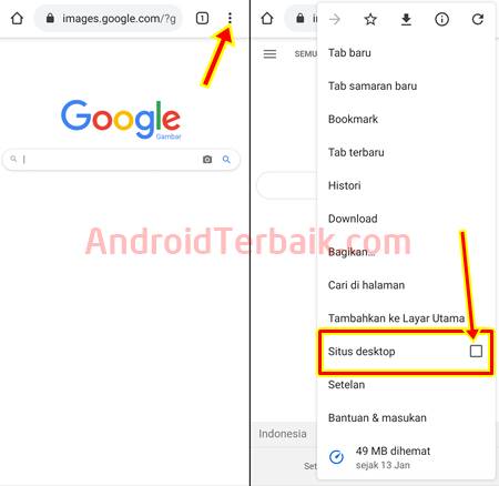 Cara Menggunakan Google Image di Android