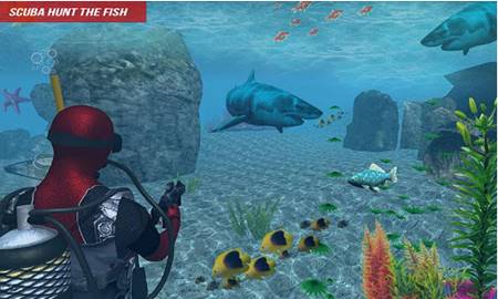 Download Scuba Diving Simulator Underwater Shark Hunting Apk