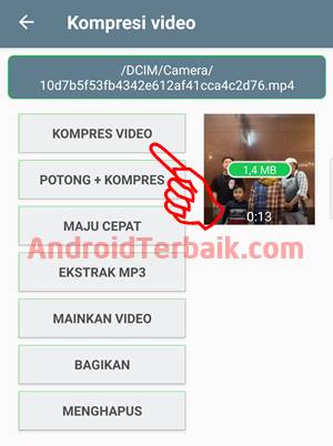 Cara Mengecilkan Ukuran Video di Android Paling Mudah