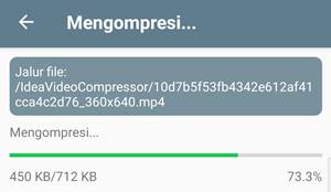 Cara Mengompres Video dengan HP Android tanpa root