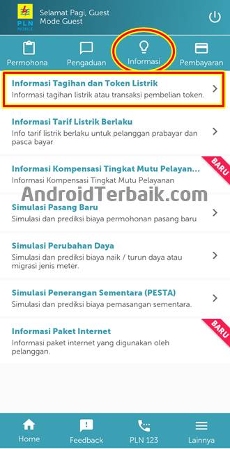 Layanan PLN Online Android untuk Cek Tagihan Listrik Gratis atau Tidak