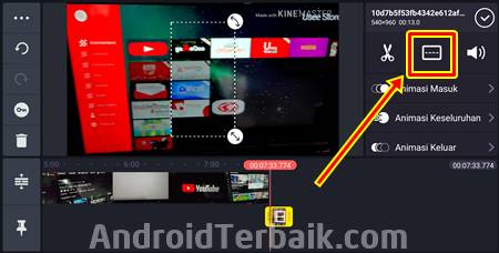 Cara Split Screen Pisah Layar Video di KineMaster Android