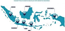 Peta Jangkauan Layanan ICONNET Internet PLN Seluruh Indonesia