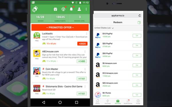 Download AppKarma iOS Penghasil Duit Asli