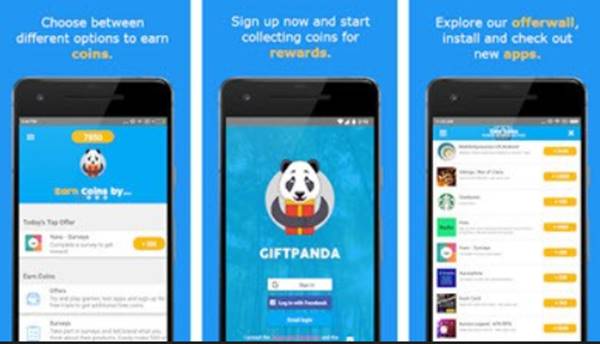 Download GiftPanda Aplikasi Penghasil Uang IPhone