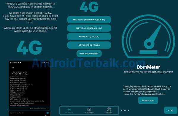 Download Aplikasi Apk Mengubah Jaringan E ke H 3G jadi 4G 5G