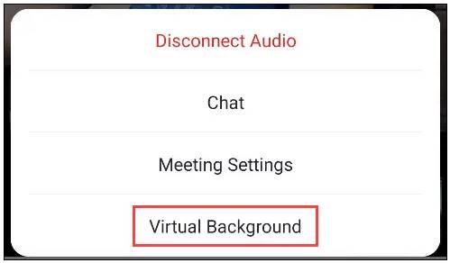 Cara Mengaktifkan Virtual Background Zoom Android