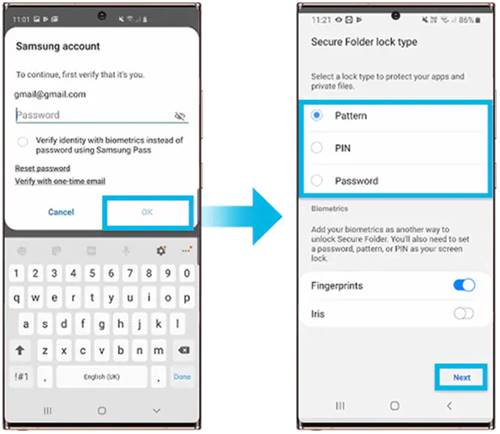 Cara Menggunakan Secure Folder Samsung untuk Sembunyikan Apk