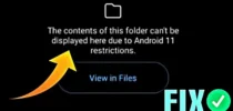 Cara Mengatasi This Folder Has An Android Access Restriction Tanpa Root